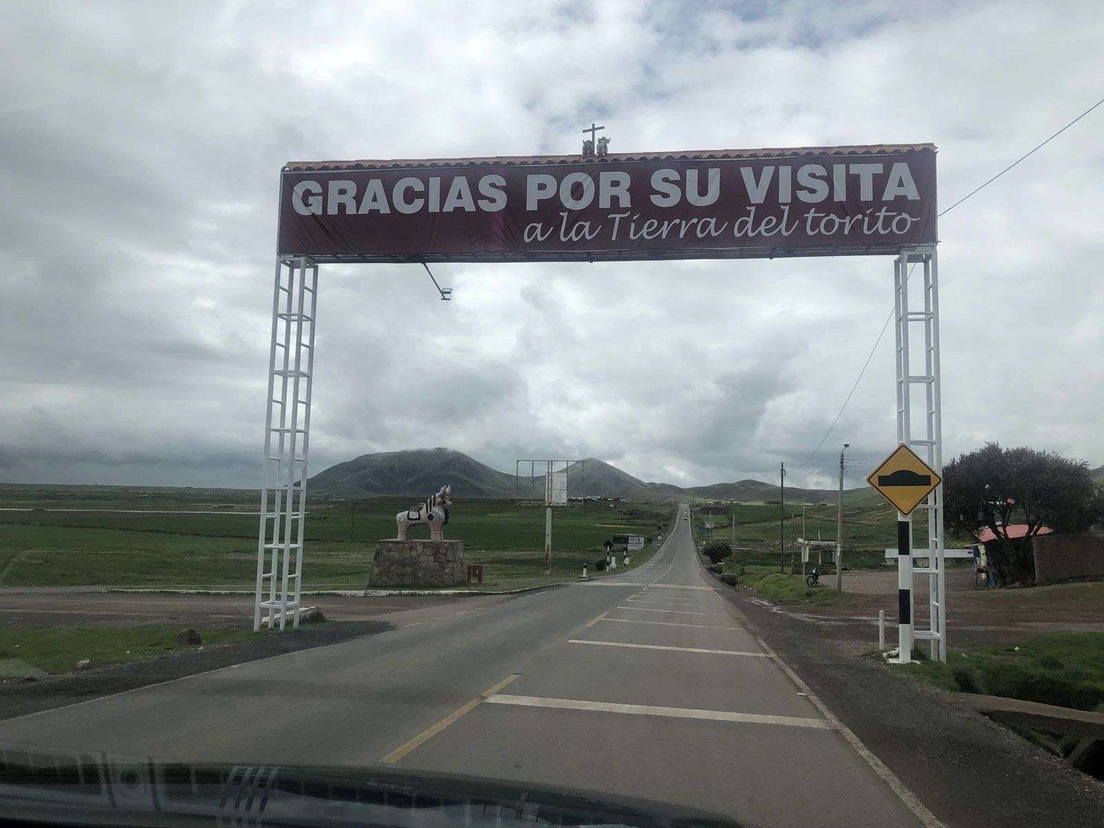 Pucará, 23 de enero: entrando en el altiplano de Puno, camino de Juliaca.
